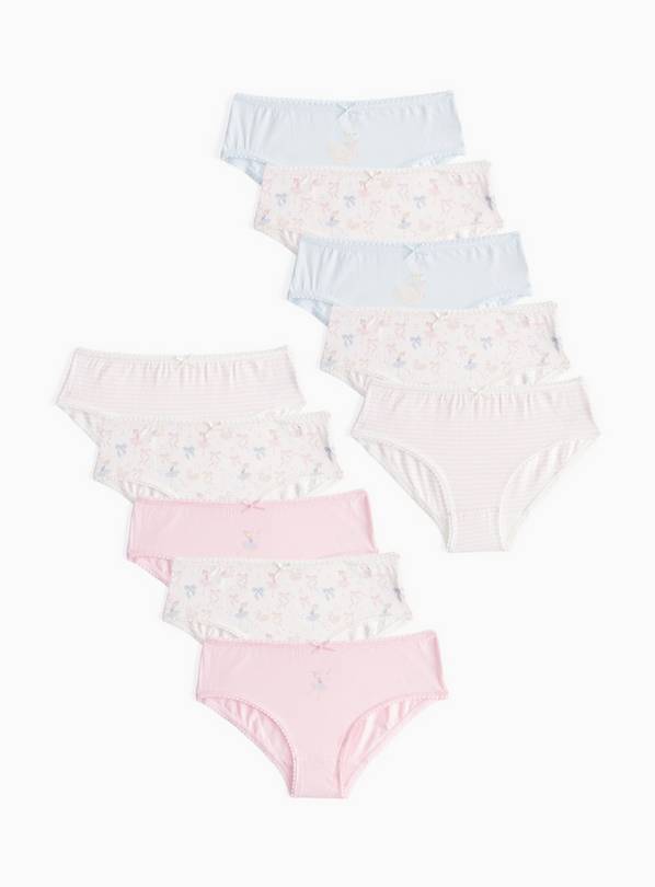 Sugar Plum Fairy Ballerina Briefs 10-Pack 2-3 years